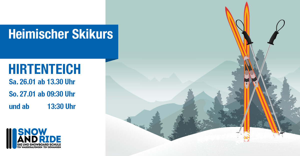 Heimischer Skikurs am 26.01. und 27.01.2019